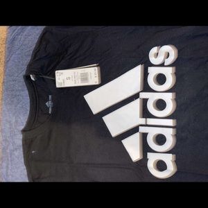 Adidas original black tee size S